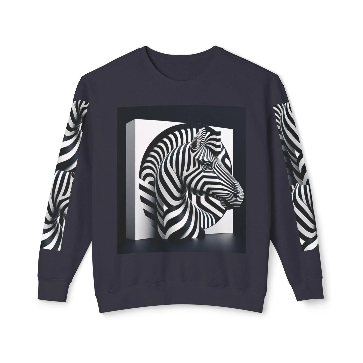 Zebra Abstract Sweatshirt - Oceanfront Products