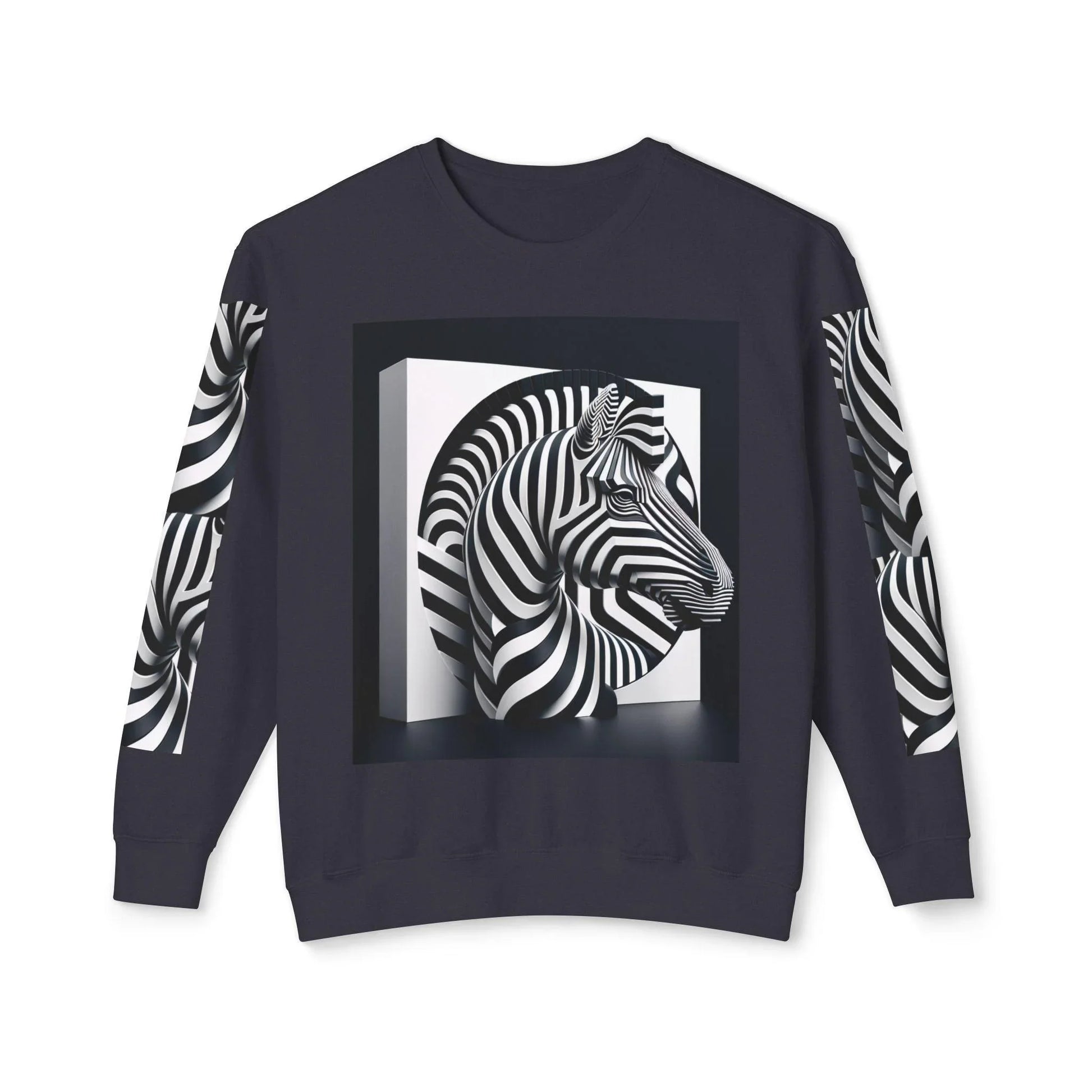 Zebra Abstract Sweatshirt - Oceanfront Products