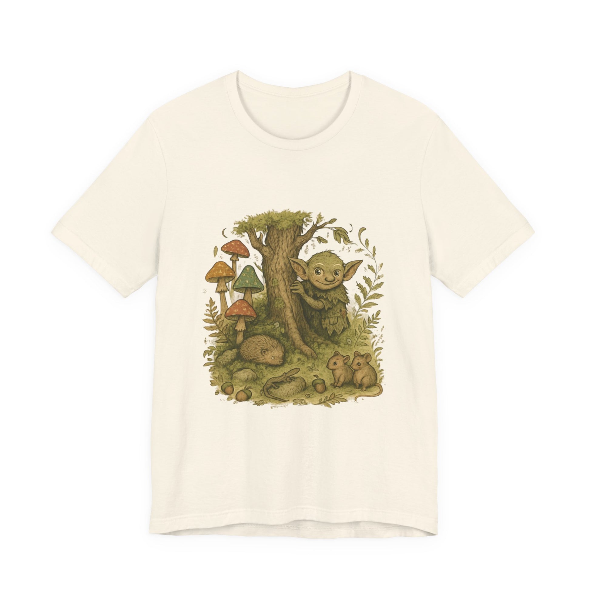 Nature Whimsical Tshirt, Garden Tee, Earthy T-shirt, Outdoor Adventure Top, - Oceanfront Products