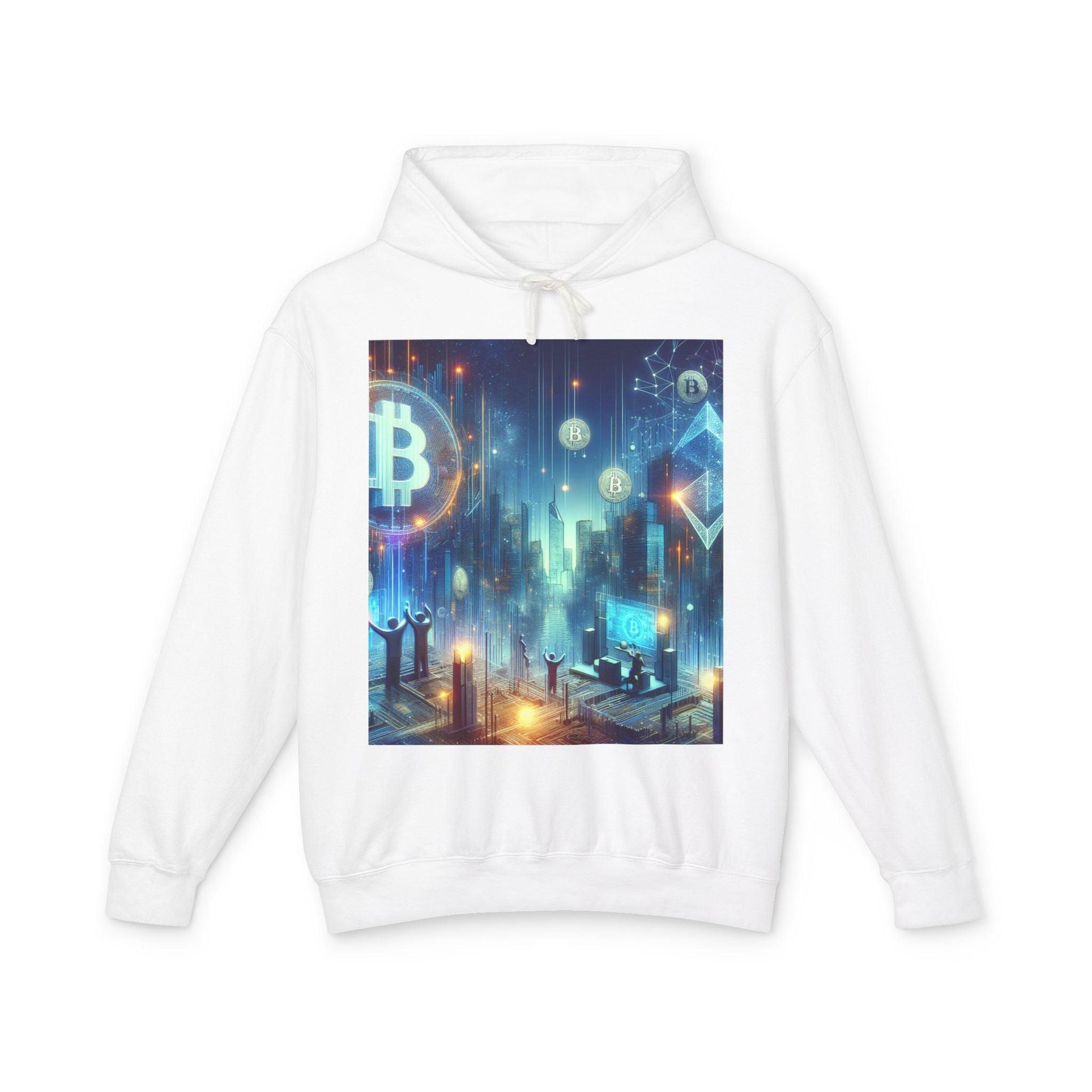 Futuristic Cryptocurrency Hoodie - Oceanfront Products