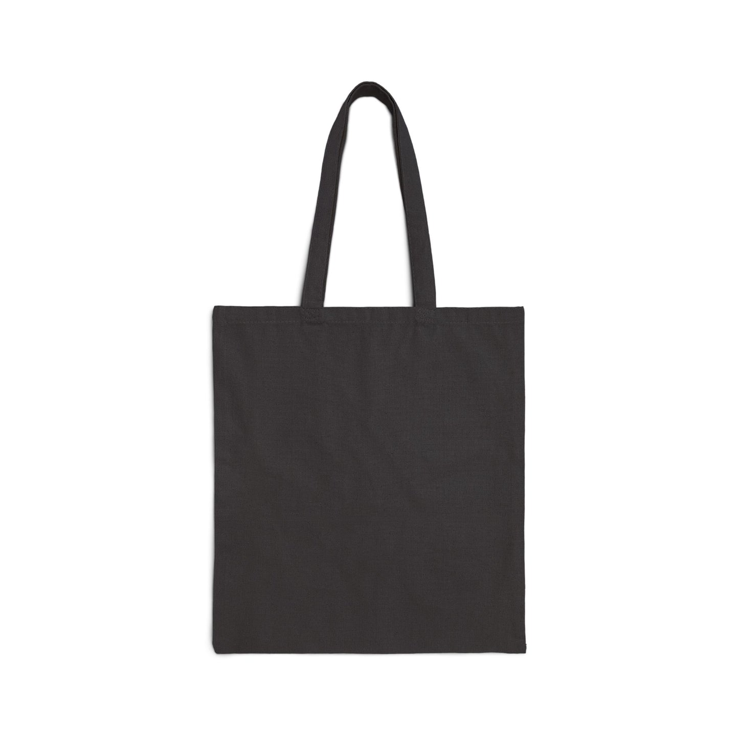 Dark Floral Bouquet Tote Bag | Minimal Botanical Canvas