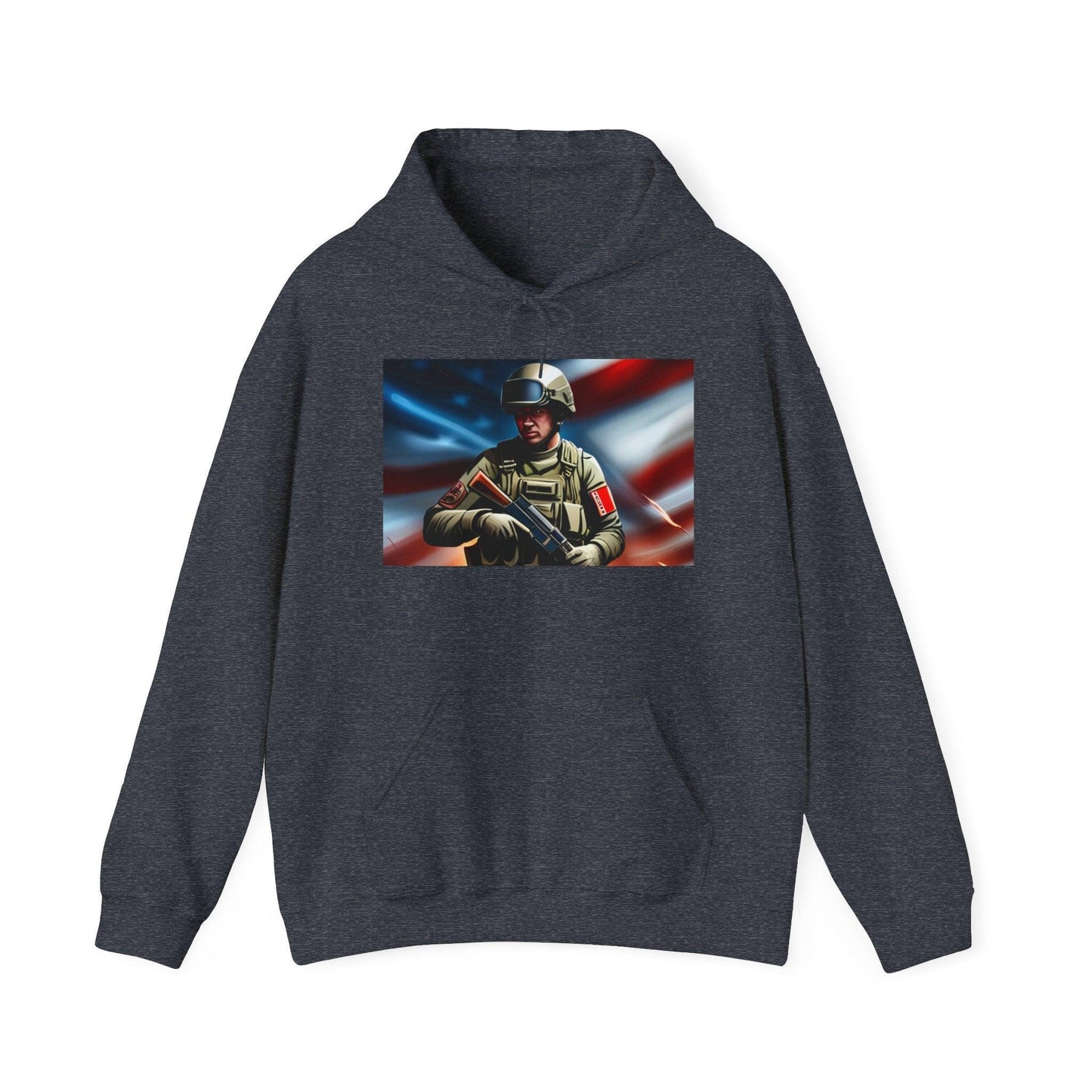 Military Soldier Sweatshirt - Oceanfront Products