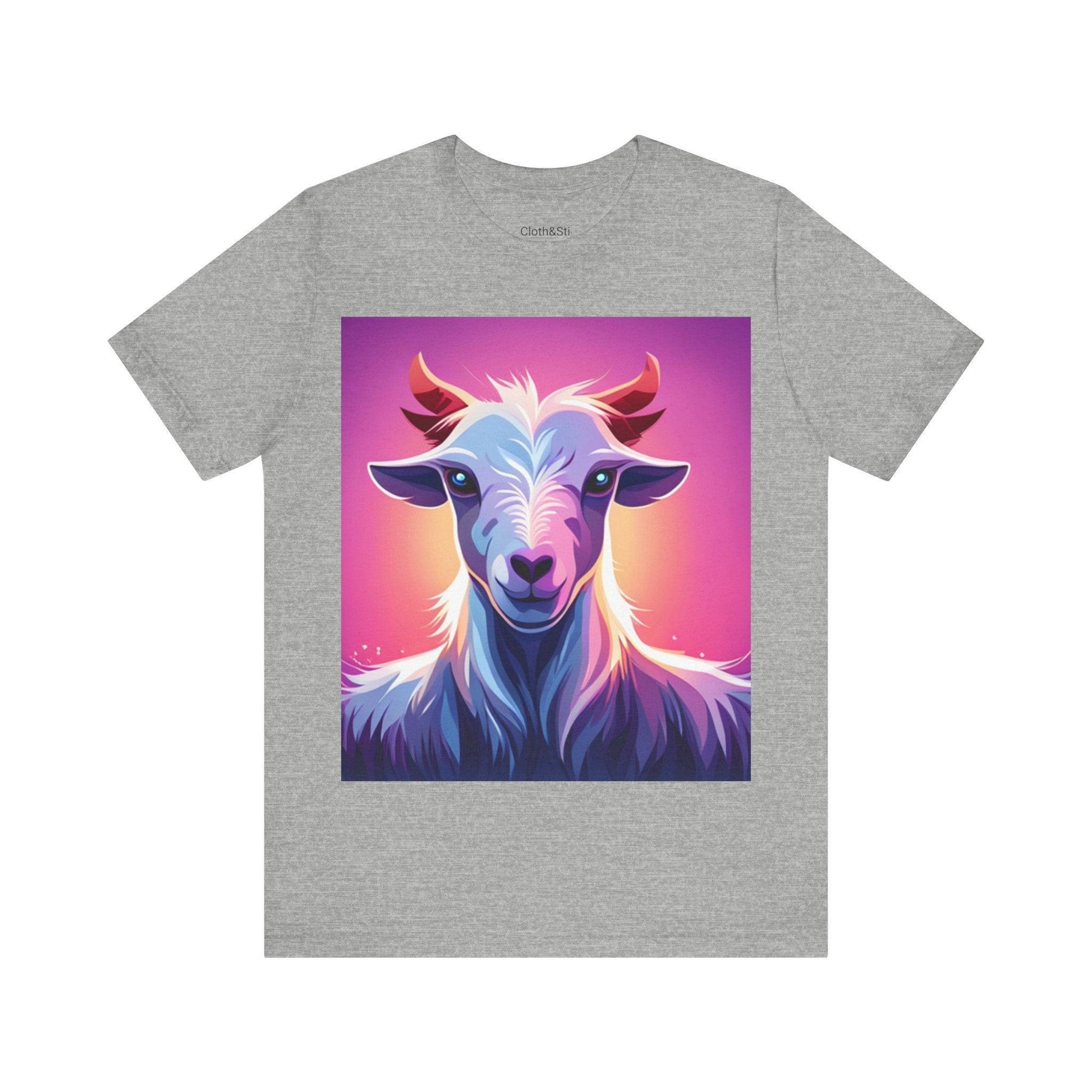 Colorful Goat Graphic T-Shirt: A Blend of Style and Playfulness - Oceanfront Products