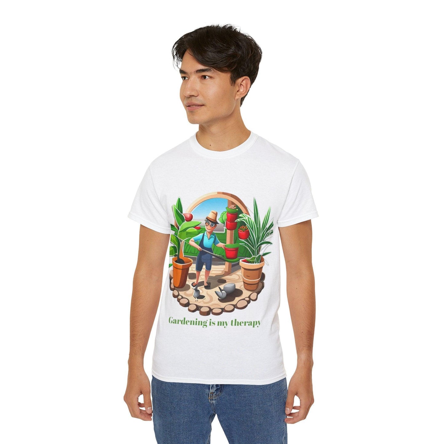 Gardening is My Therapy T-Shirt - Oceanfront Products