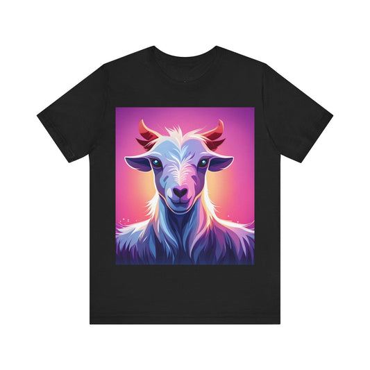 Colorful Goat Graphic T-Shirt: A Blend of Style and Playfulness - Oceanfront Products