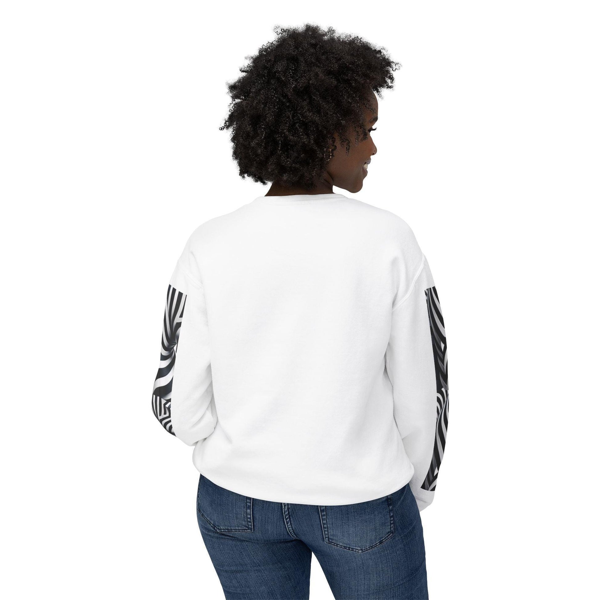 Zebra Abstract Sweatshirt - Oceanfront Products