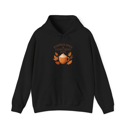 Hooded Sweatshirt - Pumpkin Spice Fall Vibes