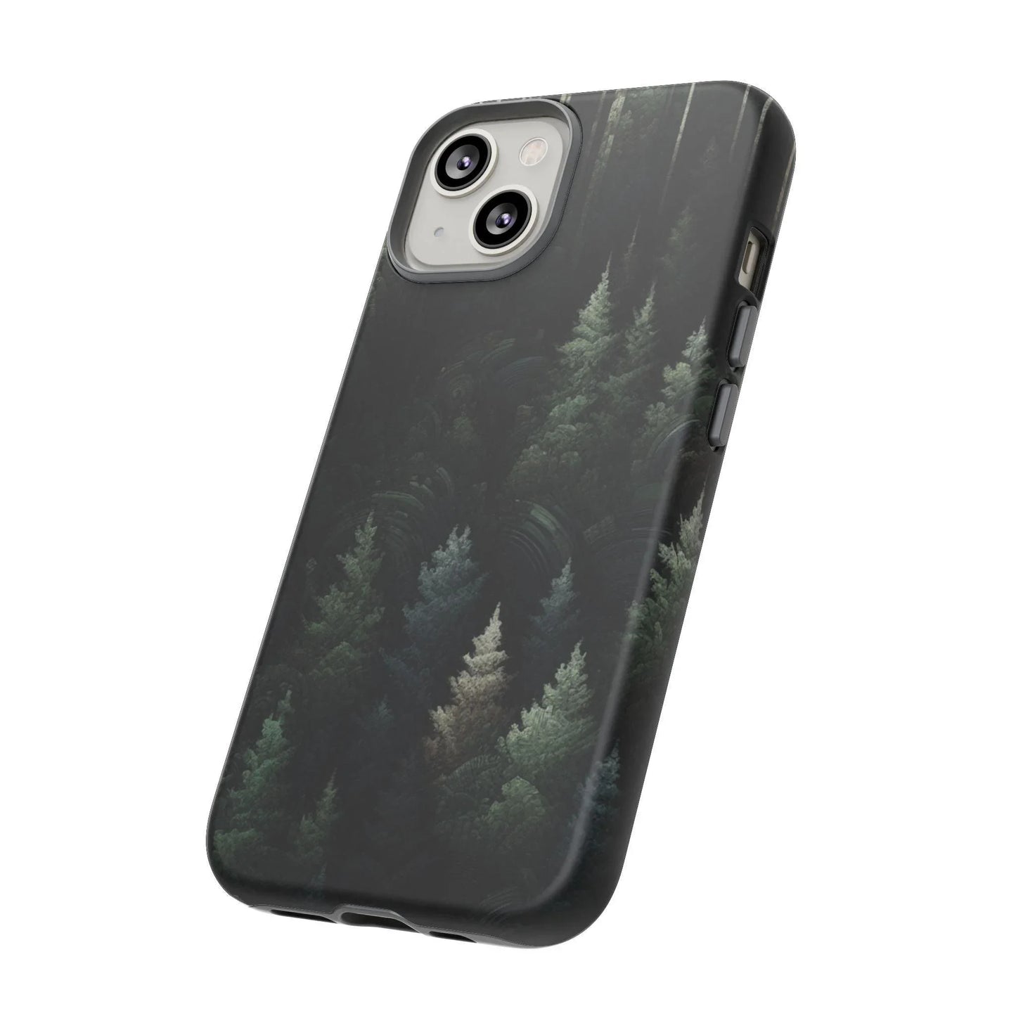 Phone Cases - Deep Dark Forest Nature Design - Oceanfront Products