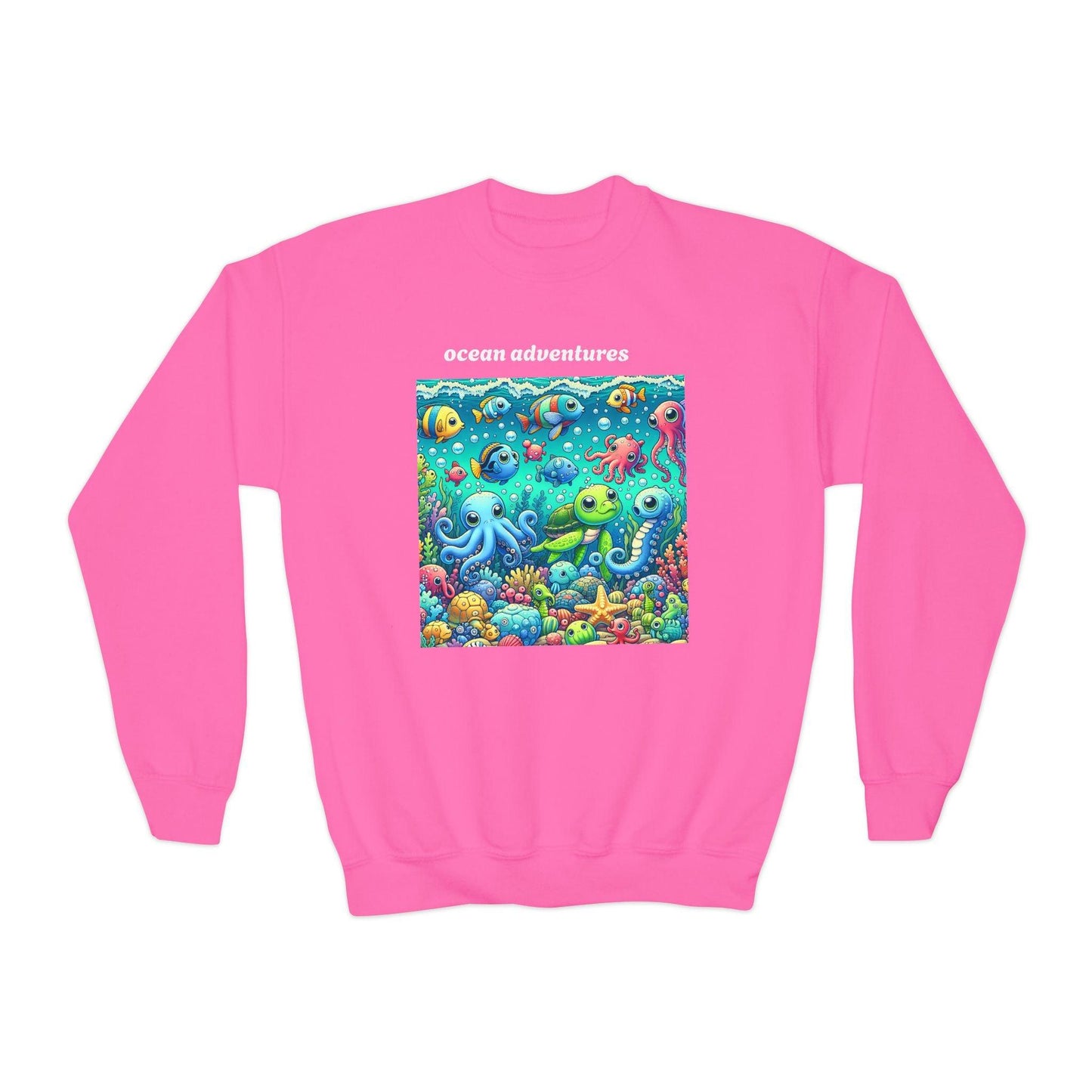 Ocean Adventures Youth Sweatshirt - Oceanfront Products