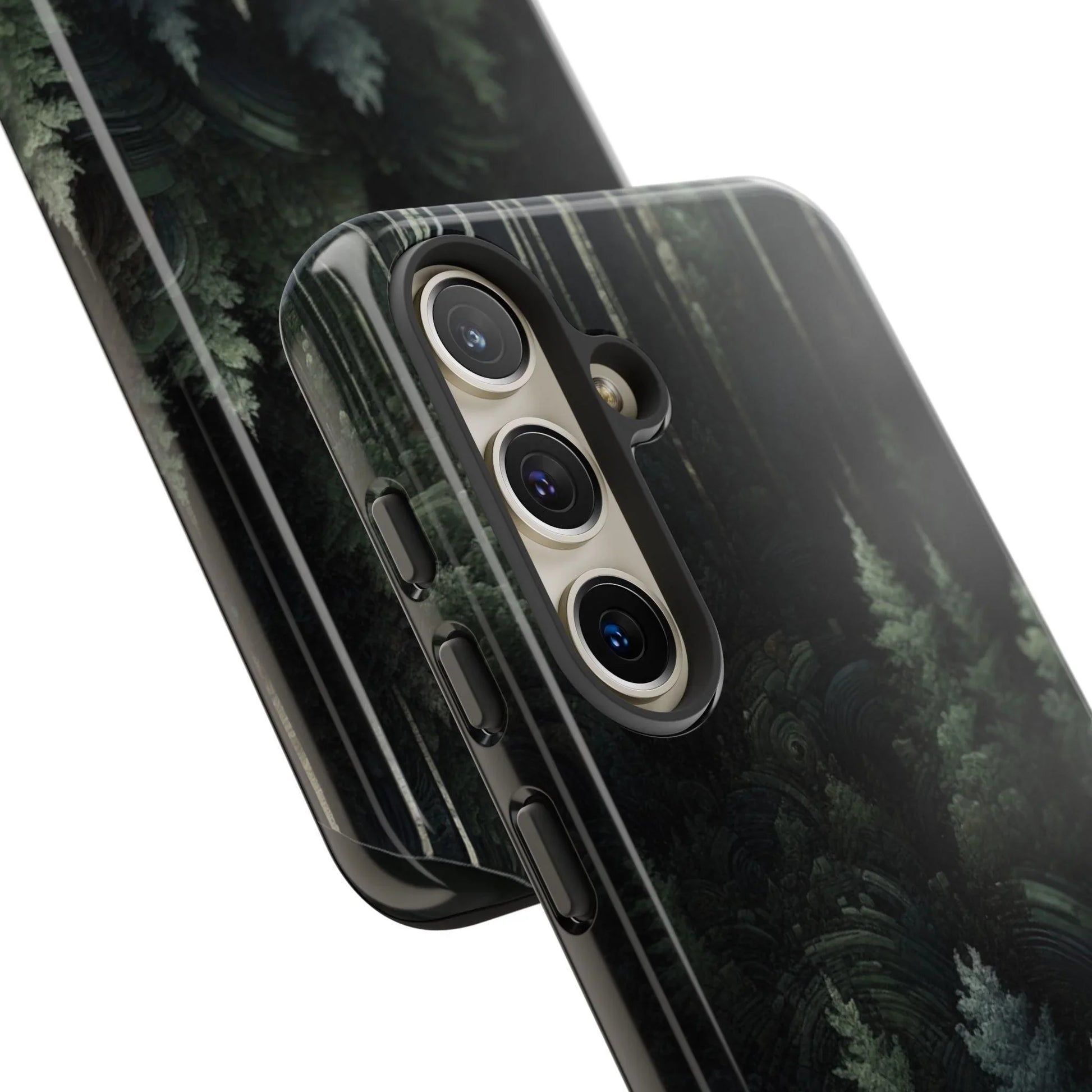 Phone Cases - Deep Dark Forest Nature Design - Oceanfront Products