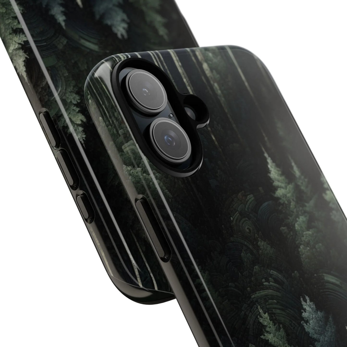 Phone Cases - Deep Dark Forest Nature Design - Oceanfront Products