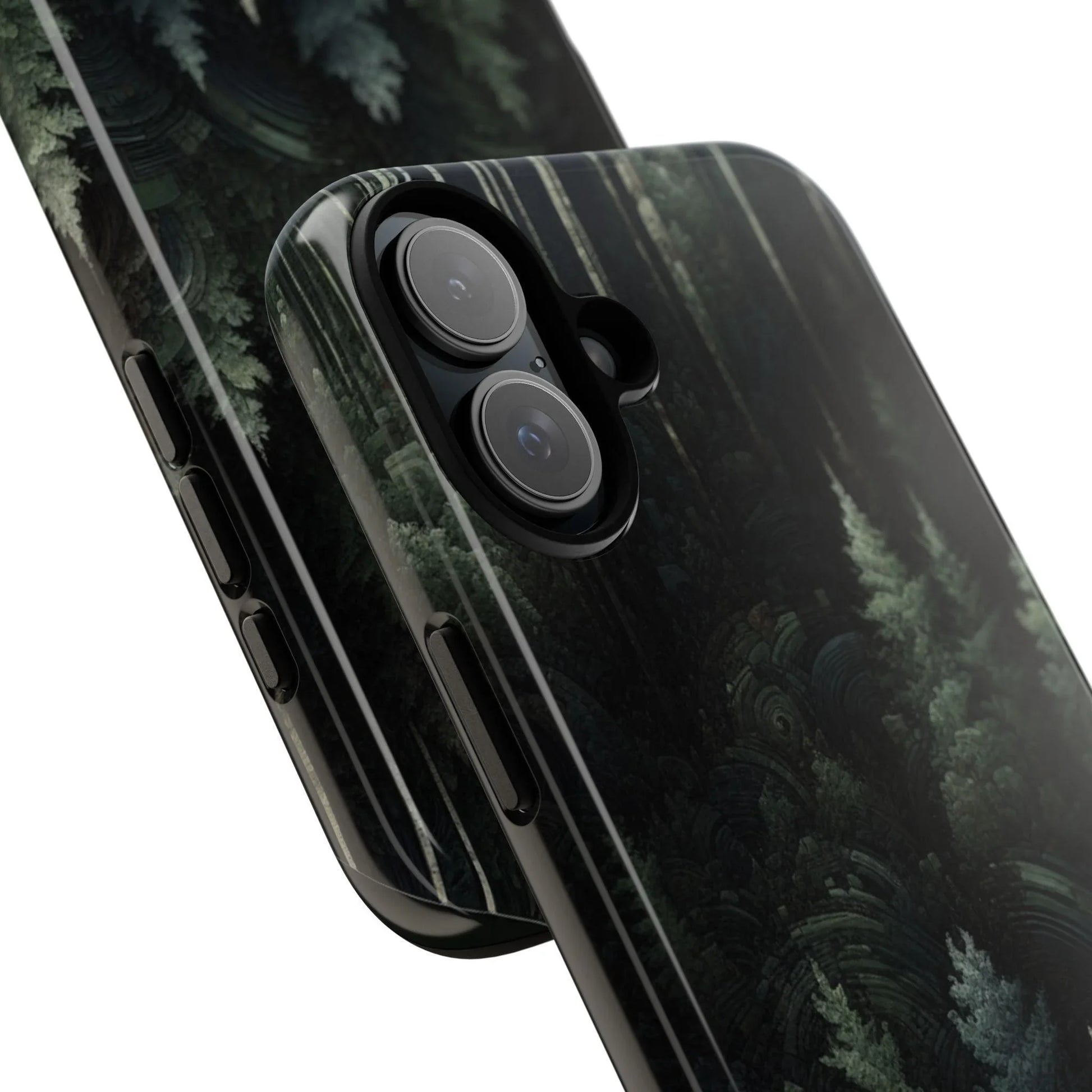 Phone Cases - Deep Dark Forest Nature Design - Oceanfront Products