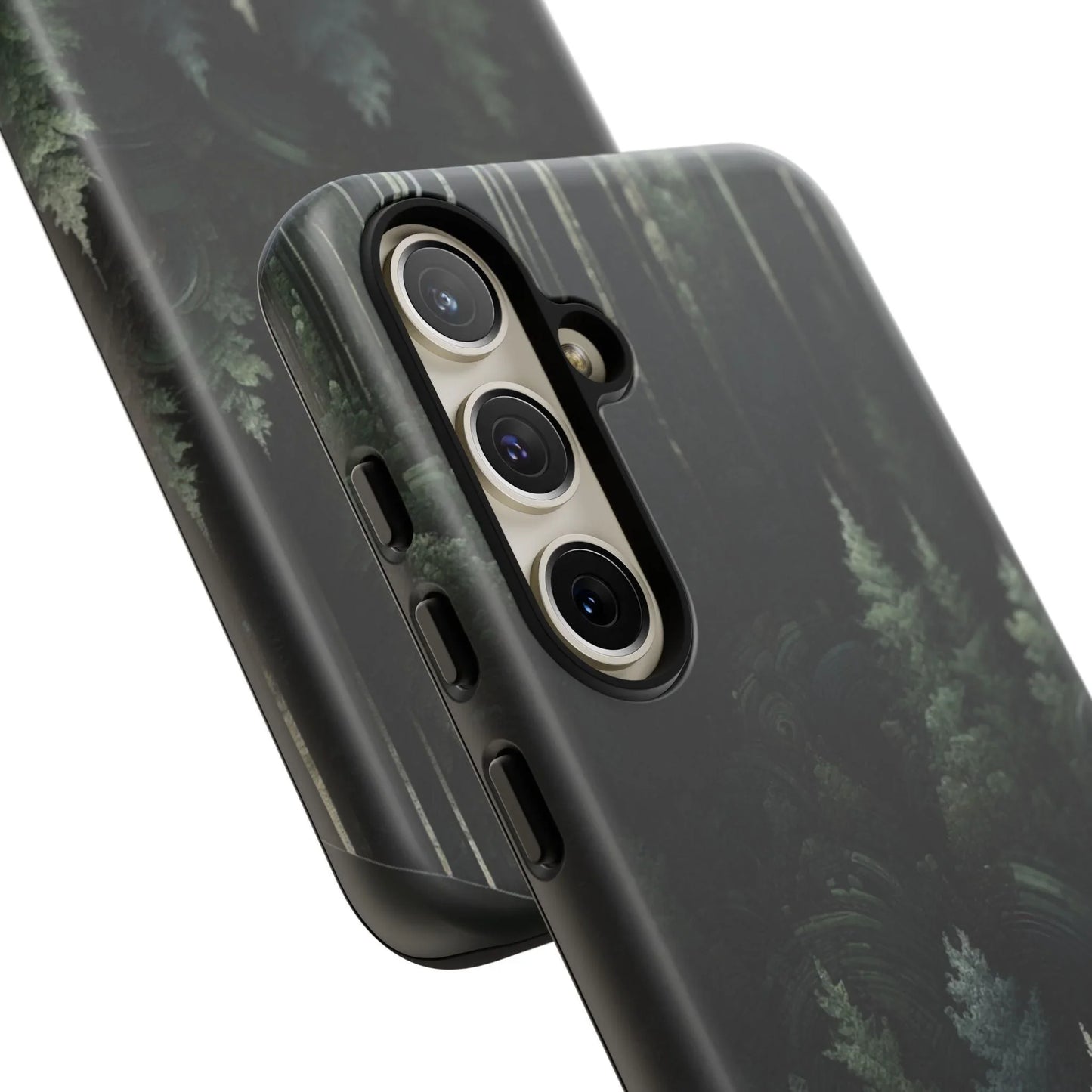 Phone Cases - Deep Dark Forest Nature Design - Oceanfront Products