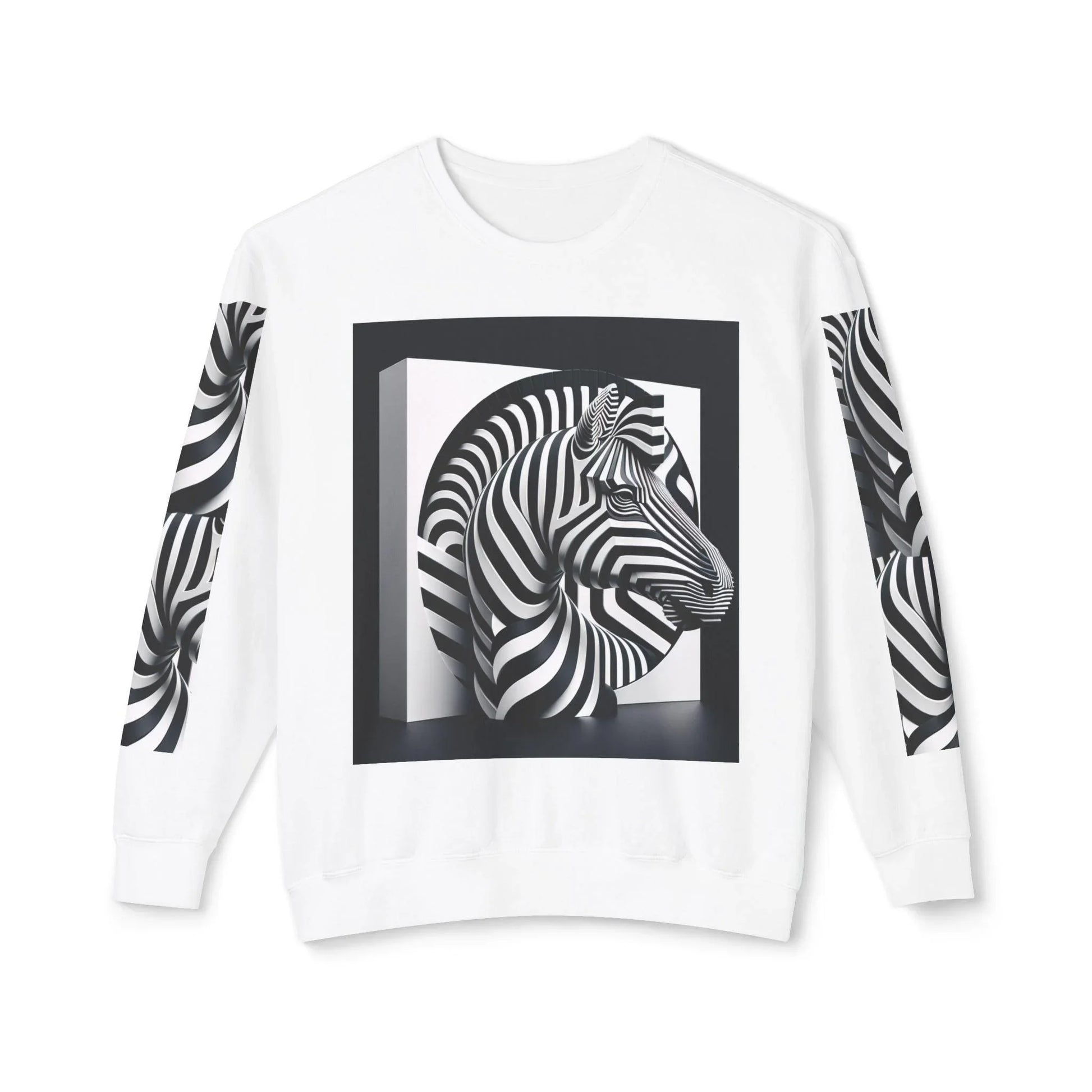 Zebra Abstract Sweatshirt - Oceanfront Products