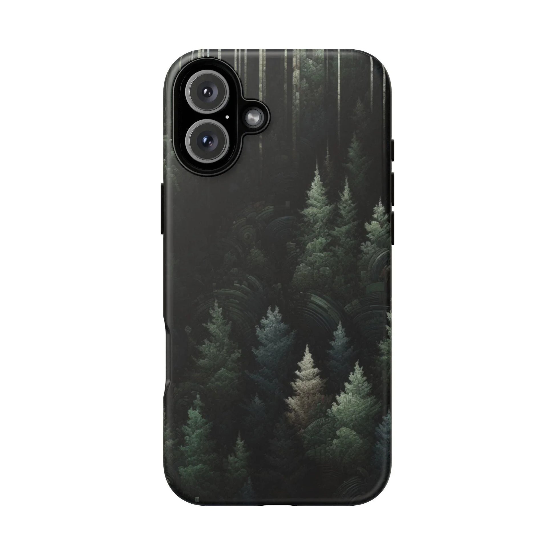 Phone Cases - Deep Dark Forest Nature Design - Oceanfront Products