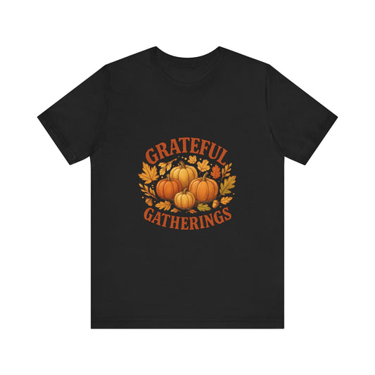 Fall Thanksgiving Tee - Unisex Jersey Short Sleeve