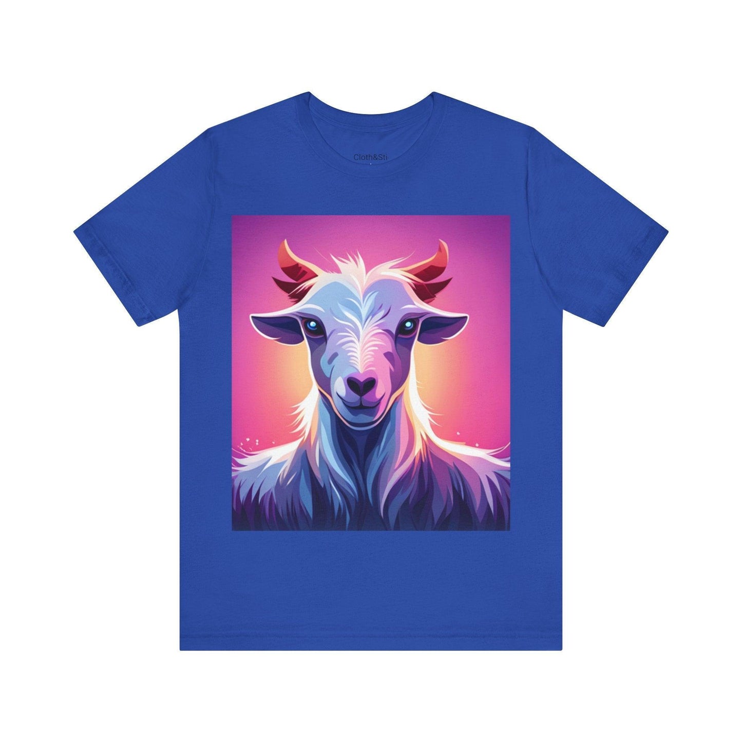 Colorful Goat Graphic T-Shirt: A Blend of Style and Playfulness - Oceanfront Products