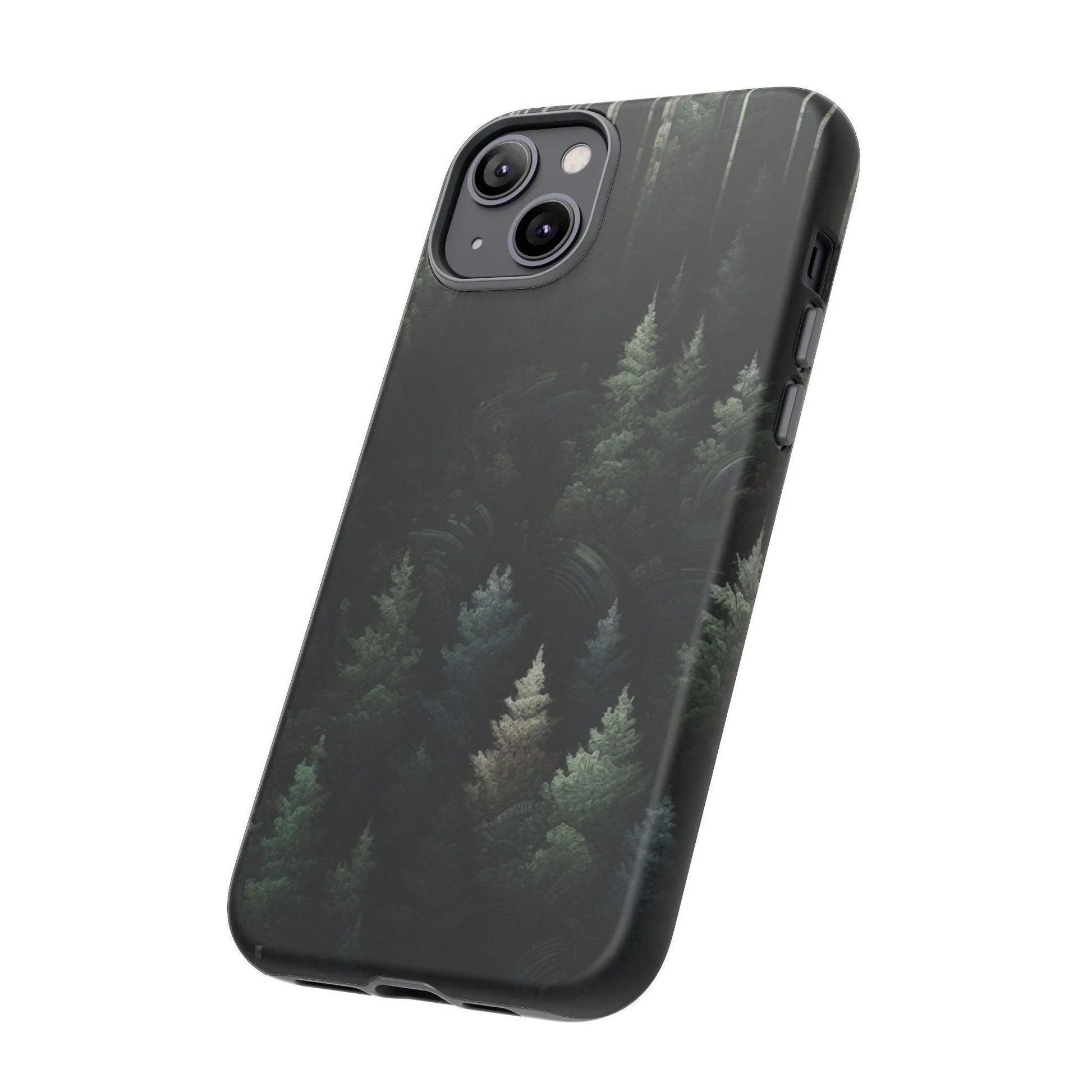 Phone Cases - Deep Dark Forest Nature Design - Oceanfront Products
