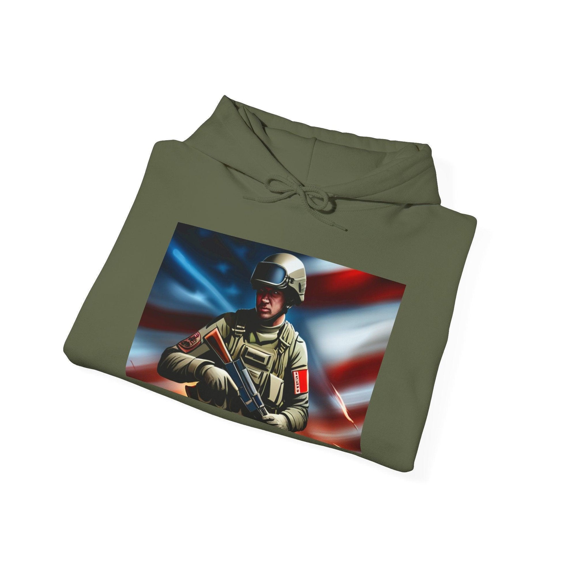 Military Soldier Sweatshirt - Oceanfront Products