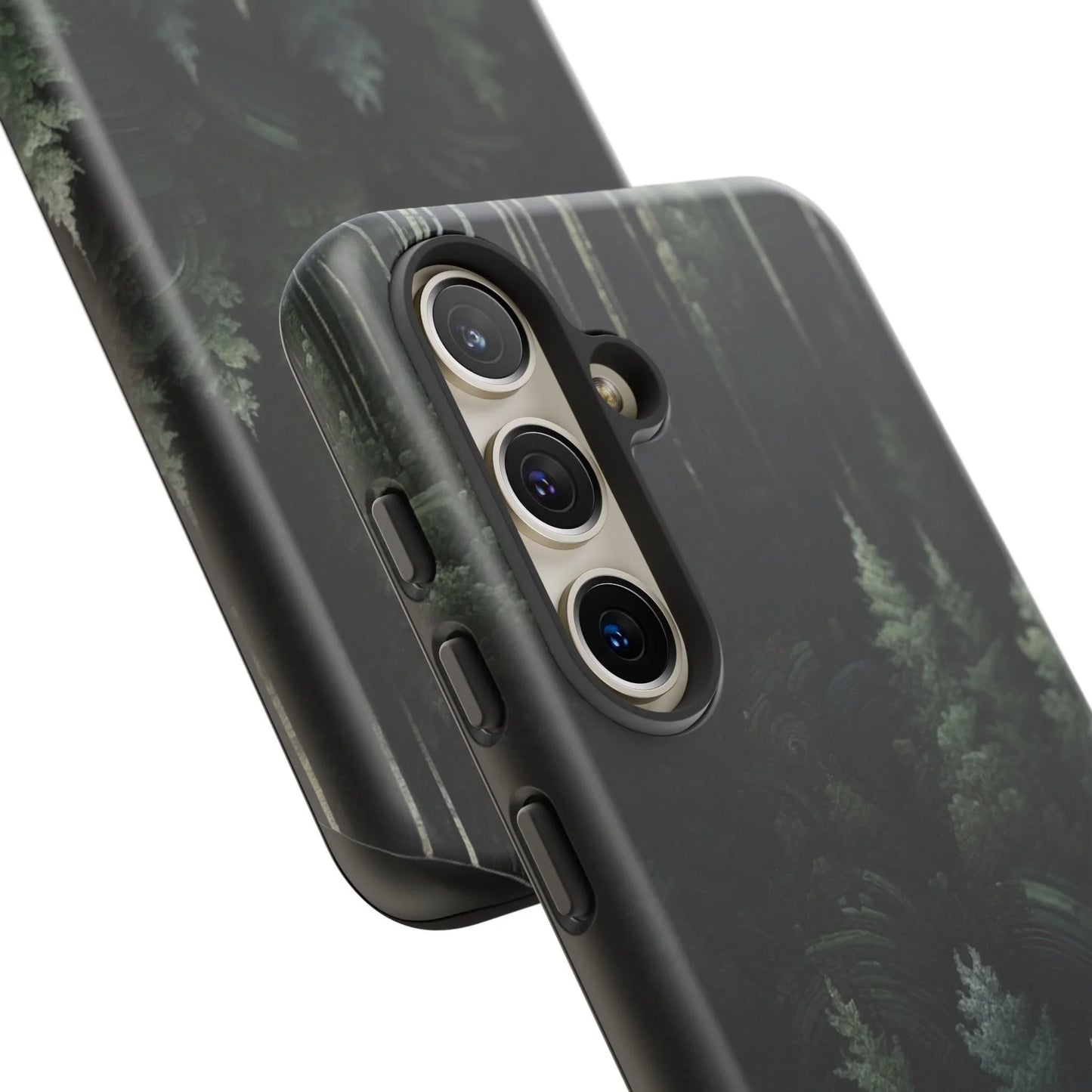 Phone Cases - Deep Dark Forest Nature Design - Oceanfront Products