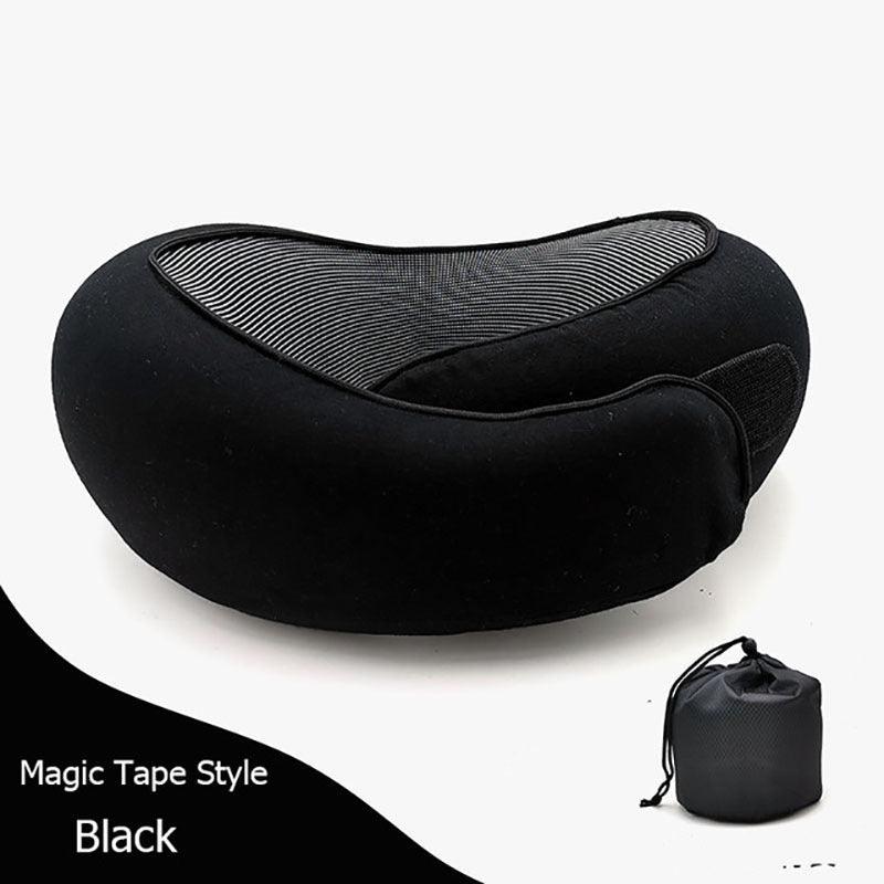 Travel Neck Pillow Non-Deformed Airplane Pillow Travel Neck Cushion Durable U-Shaped Travel Memory Cotton Nap Neck Pillow - Oceanfront Products