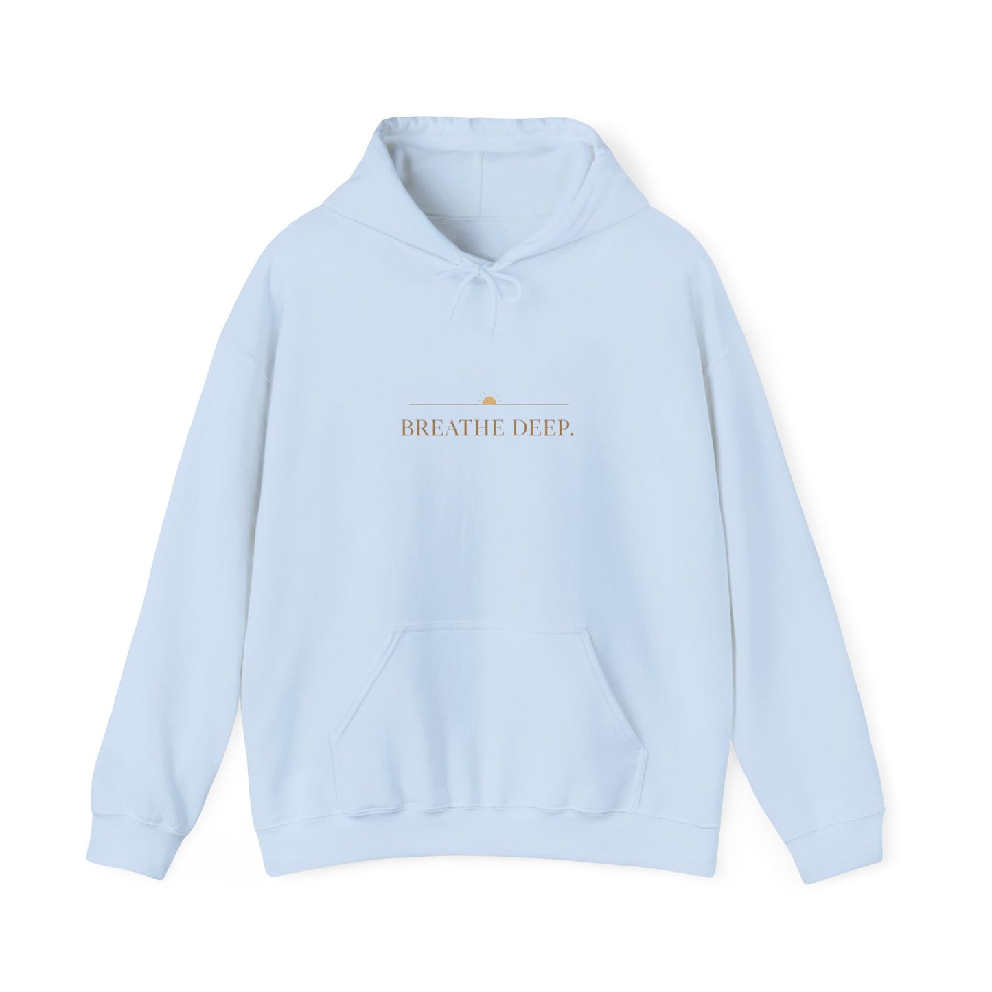 Oceanfront “Breathe Deep” Hoodie | Oversized Luxury Comfortwear | Coastal Minimalist Streetwear