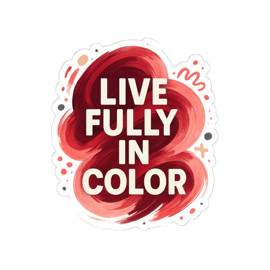 Stickers Bold Color Palette Cherry Coded