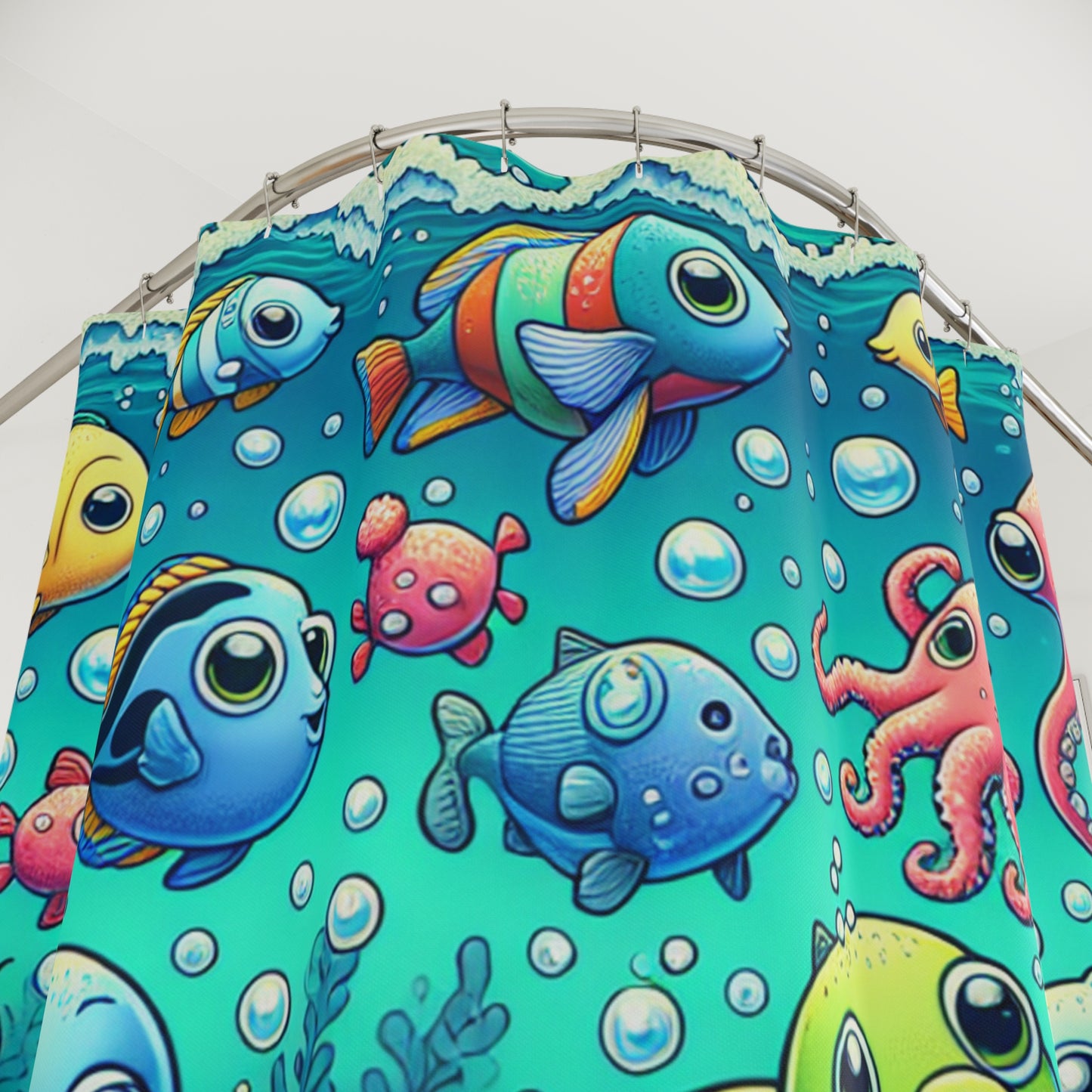 Ocean Adventure Shower Curtain