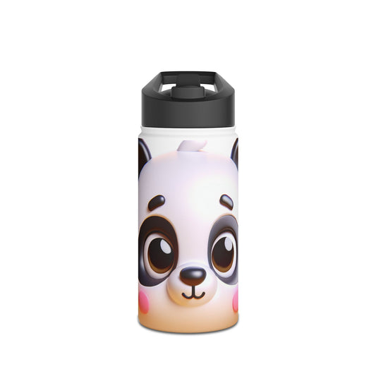 Water Bottle - Cute Panda Bear Design
