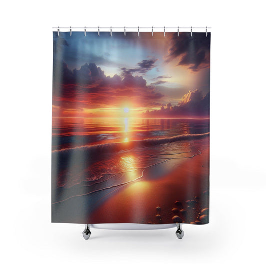 Sunset Shower Curtains - Oceanfront Products