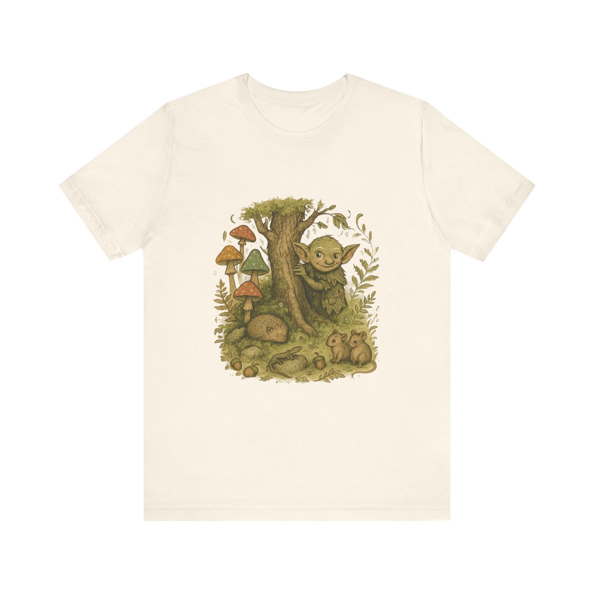 Nature Whimsical Tshirt, Garden Tee, Earthy T-shirt, Outdoor Adventure Top, - Oceanfront Products