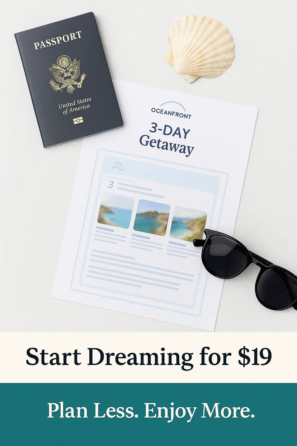 DreamPlan™ Preview Pass (3-Day Sample Itinerary)