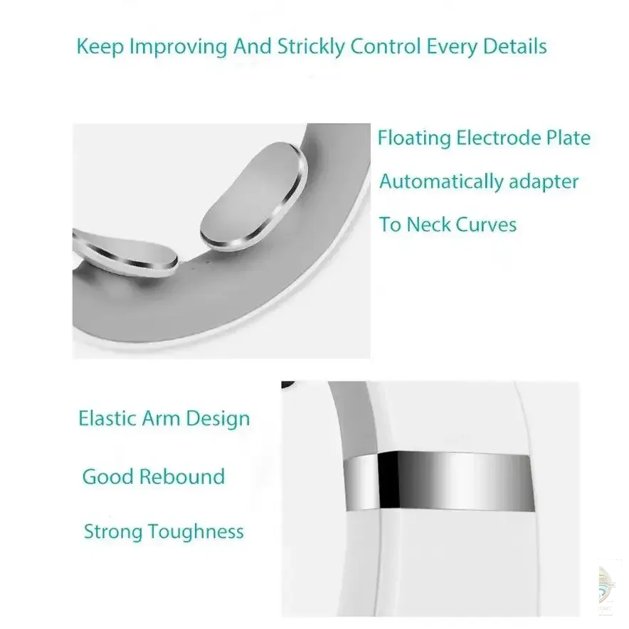 Cervical massager portable mini neck shoulder massager with deep massage and warm pressing features